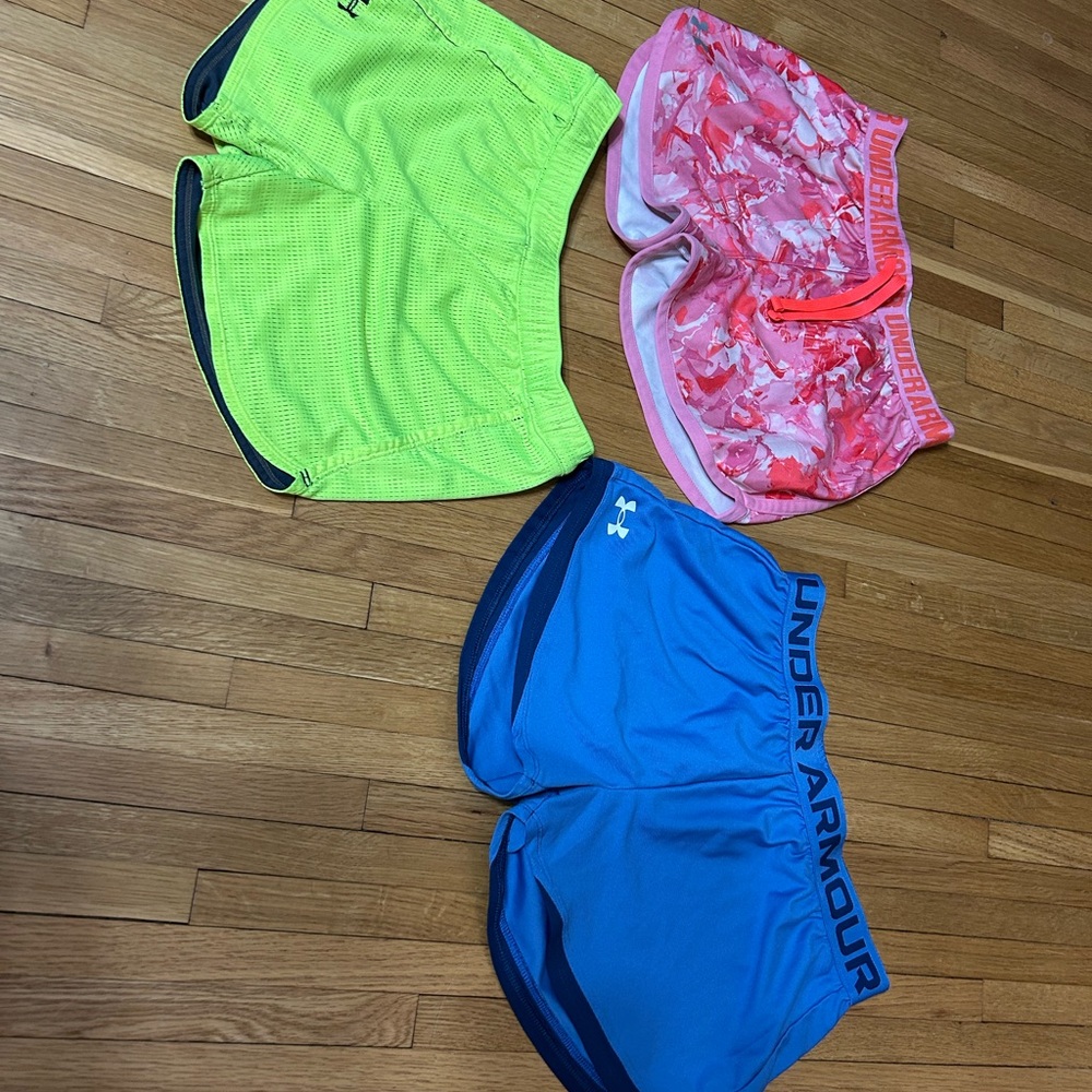 Youth Under Armour Athletic Shorts Set